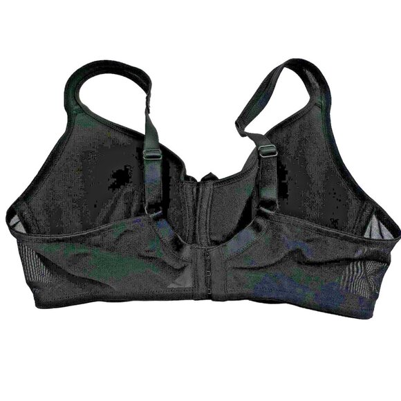 Breezies Womens Padded Bra Size 36D Solid Black Adjustable Strap Wired - Picture 4 of 16